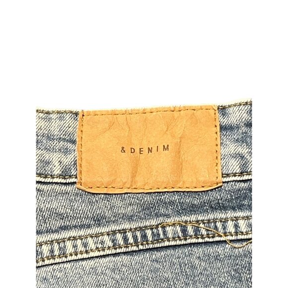 H&M &Denim Blue Jeans Vintage Slim High Waist Ankle Length Size 6 - Picture 3 of 4